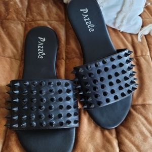 Spiked sandals